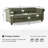 Abdulhameed 83“ Chenille Chesterfield Sofa, Modern Farmhouse Upholstery  Couch With Rolled Arm and Nailhead Trim