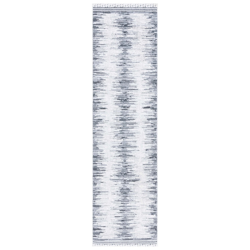 Deadrick Performance Abstract Rug, Runner 2'2" x 8'