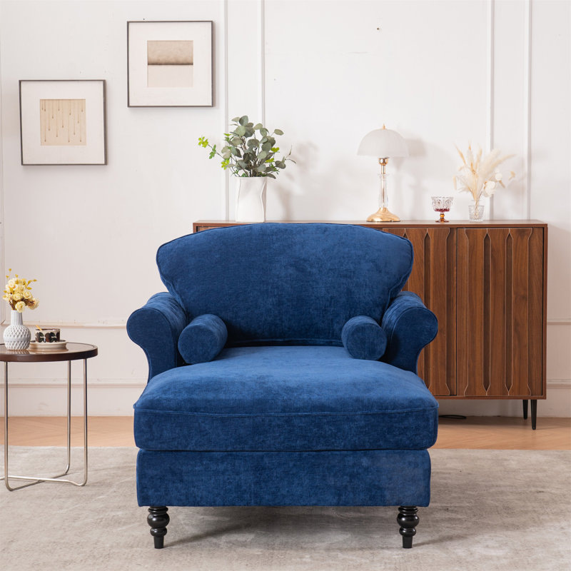 [Nouveau] Chaise longue surdimensionnée d'intérieur, Bleu