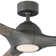Woody 3 - Blade Outdoor/Indoor Smart Propeller Ceiling Fan with LED Light Kit and Remote Control Included, Works With Alexa and iOS or Android App