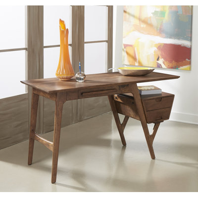 Bureau en bois massif Lana