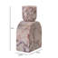 Marble White Brown Foundation Candle Holder