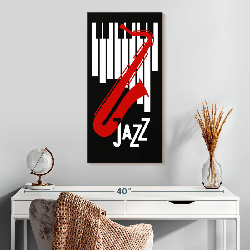 Jazz Keys, H 30 po x l 15 po