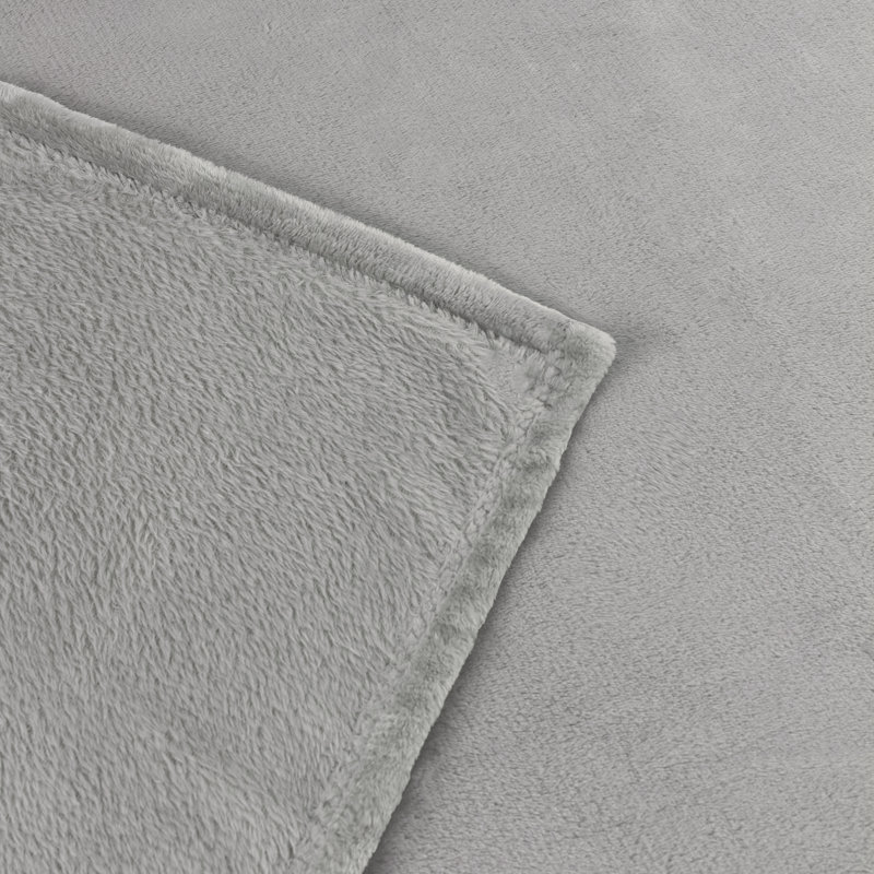 Harrow Furn Throw, Light Grey