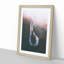 Clouds over the Forest Road in Abstract - Picture Frame Graphic Art Print-55680240-55680241