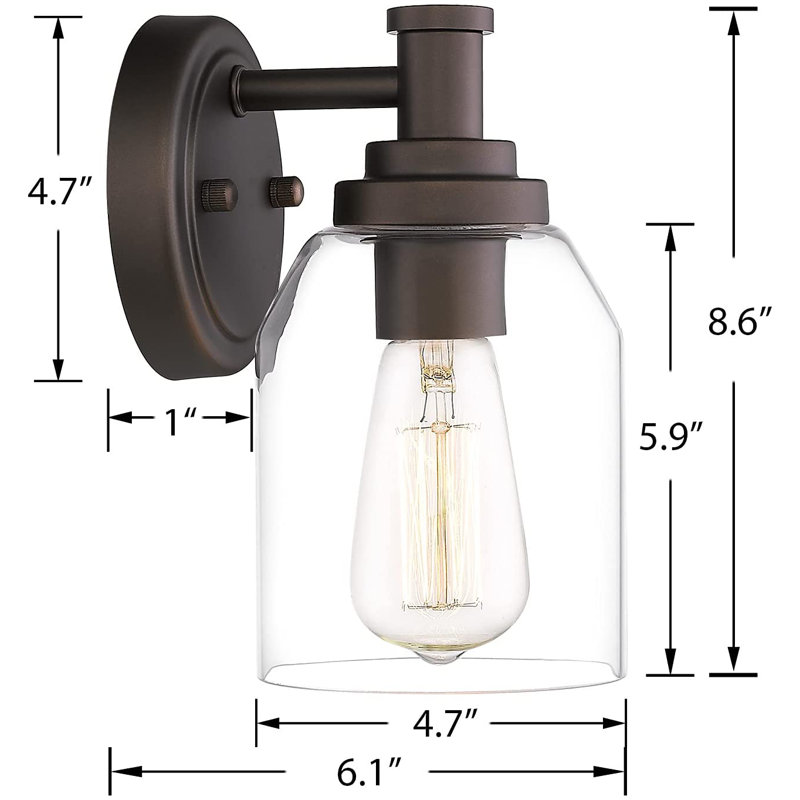 Tommye Dimmable Bath Sconce