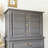 Elegant Grey Storage Drawer Accent Chest.