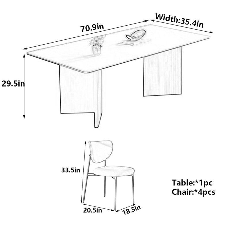 Hillier, 29.5"H x 70.9"L x 35.4"W
