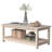 Albrecht Solid Pine Wood Shaker Coffee Table - Timeless simplicity and elegance by Red Barrel Studio.-1853457291