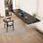 Black Rectangular Solid Wood + Acrylic desk-1806994801