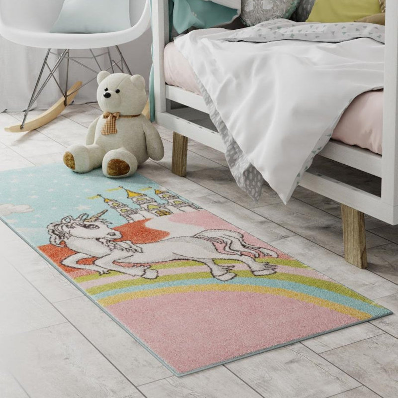 Tapis pour enfant Whimsy, Tapis de couloir 2 pi 2 po x 6 pi