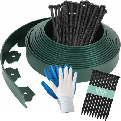 5 cm H x 2000 cm W Lawn Edging Fencing