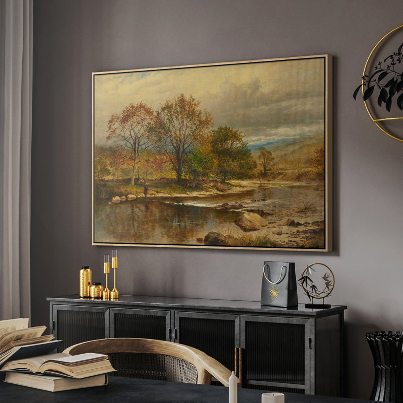 «Vintage Landscape - dxcvi» sur toile, H 17 po x l 25 po