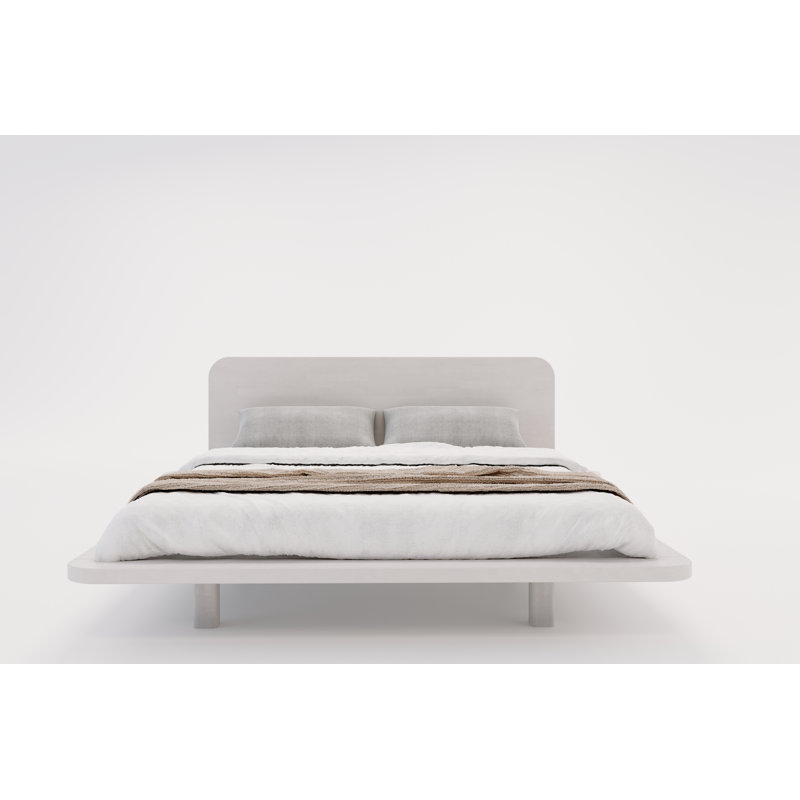 Iyanna Solid Wood Storage Bed, White, Small Double (120 x 200 cm)