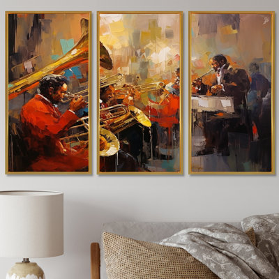 Ensemble d'art mural Orlane - Musicien