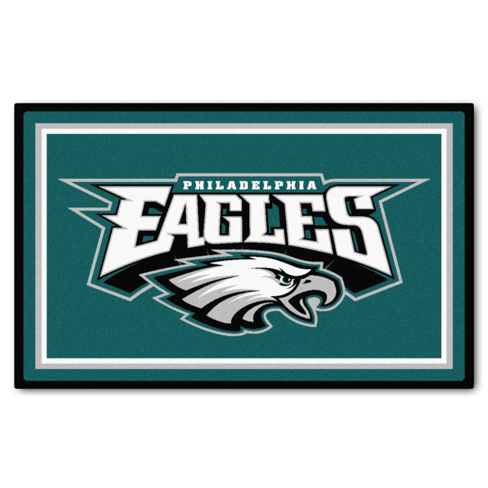 Football Team Philadelphia Eagles Area Rug Home Decor 