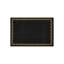 Tapis tissé à plat en jute gris foncé / naturel à bordure festonnée-1916032413-1916032402