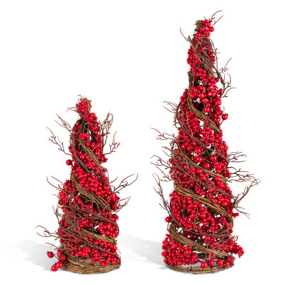 Red 2' Christmas Tree