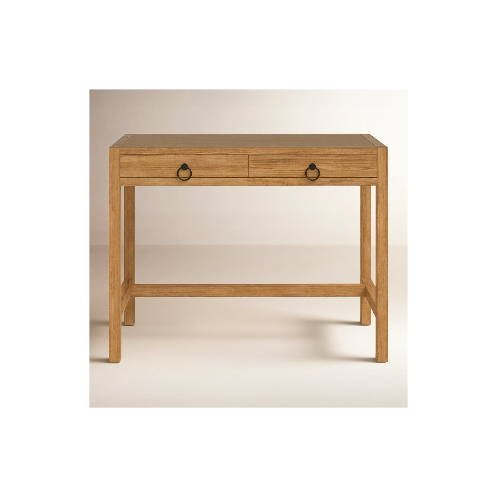 Elin Solid Wood Desk, Natural