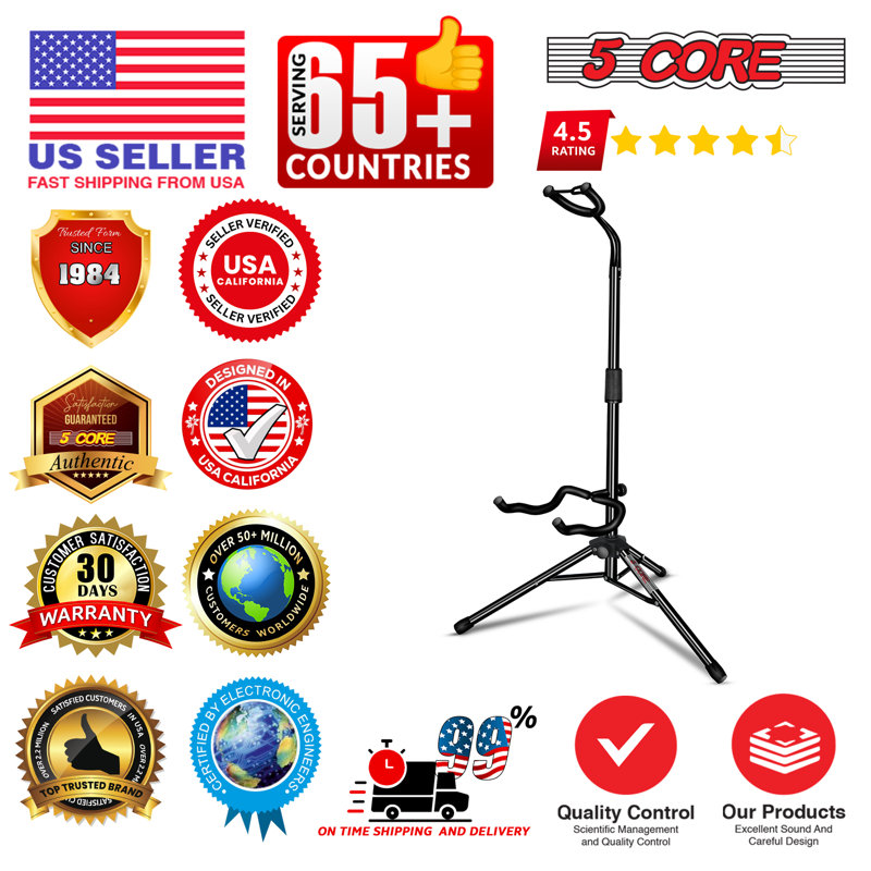 Support pour guitare 5 cordes Soporte Para Guitarra