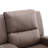 Modern Soft And Faux Leather Manual Recliner Chair