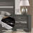 Gray Finish Nightstand-2038454858