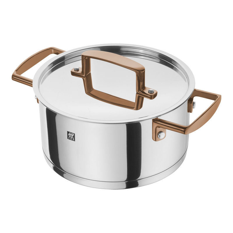 Pot en acier inoxydable Bellasera 18/10, 3,2 pintes