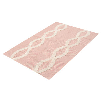 Kilim saumon Lesterny 4 pi 10 po x 7 pi 10 po