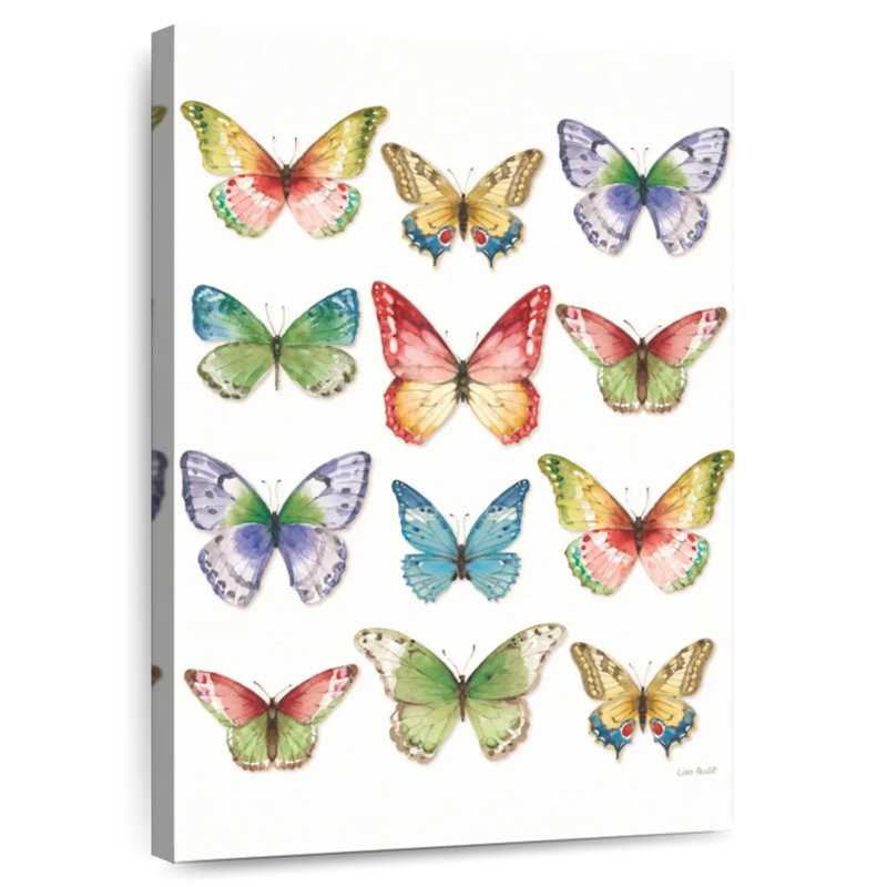Brampt Colorful Breeze Butterflies, 30" H x 20" W