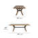 Millwork Rectangular Dining Table