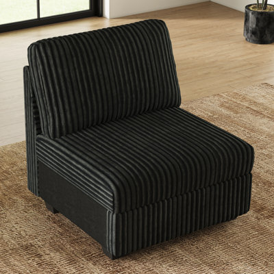 Canapé modulaire en velours côtelé Bianca