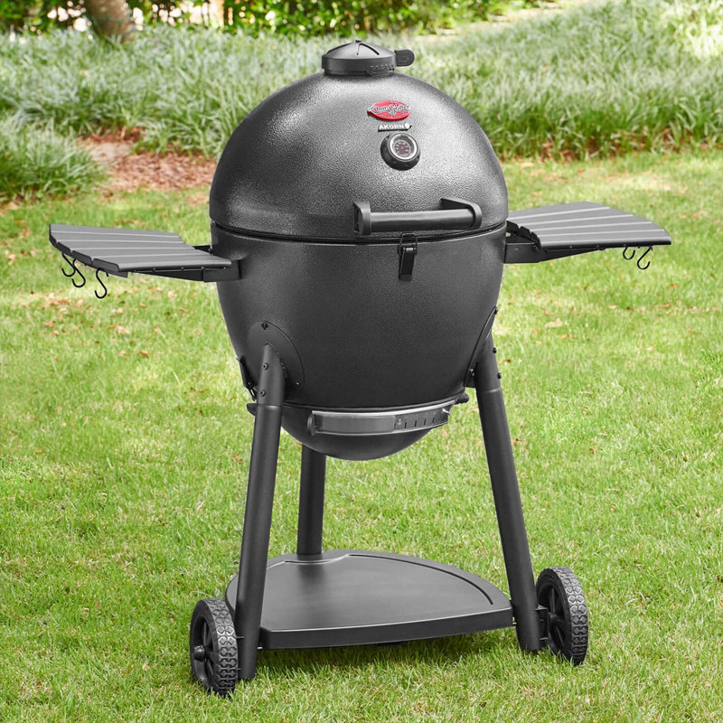 Barbecue au charbon Akorn Kamado 45 po Char-Griller, Graphite