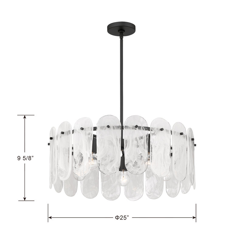 Oldmill 25" 5-Light Pendant