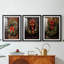 Christmas Holiday Art DCLxxi - impression encadrée sur mesure de qualité supérieure - 3 pièces-237611333-237611339
