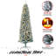 Arbre de Noël artificiel éclairé 7 pi