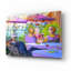  «Leisure Time 2» par Dorothy Fagan, art mural en verre acrylique, 16 po x 12 po