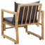 Munhall Patio Dining Armchair with Cushion