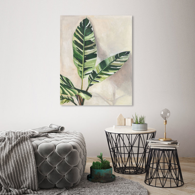 Jolies plantes I - Impression sur toile, H 30 po x l 24 po x P 1,5 po, Toile tendue
