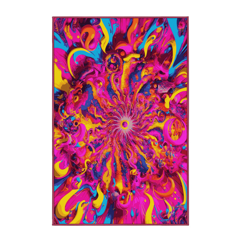 Radiant Harmony Rug, Rectangle 4' x 6'