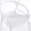 Table de salle à manger 5 pièces, table à piédestal Mid-Century avec pieds en métal, table de loisirs blanche, conception simple à assembler, café à nettoyage rapide, facile à assembler et à nettoyer