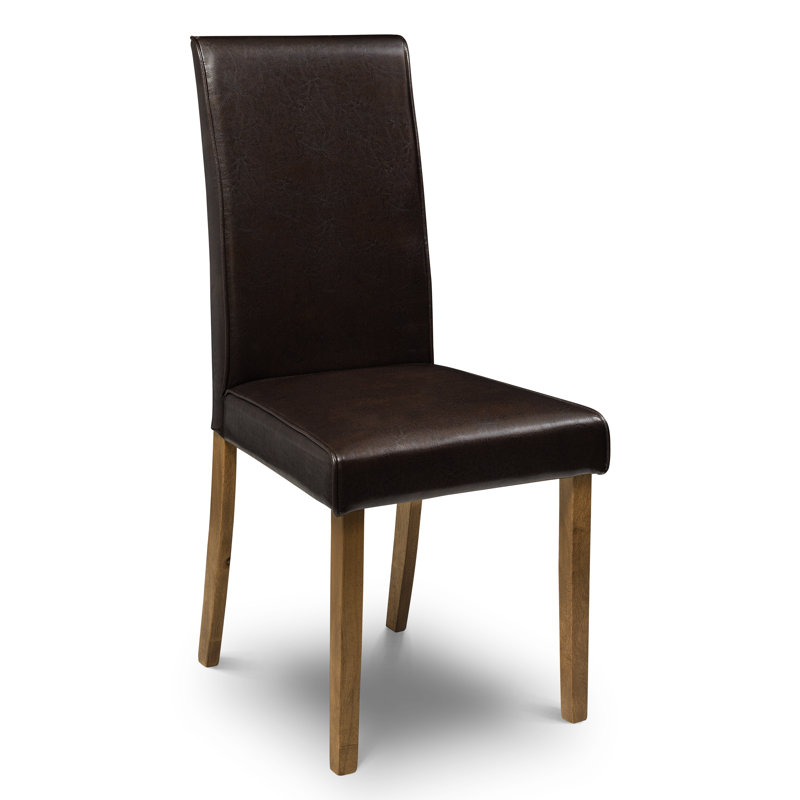 Darielle Upholstered Dining Chair, Brown