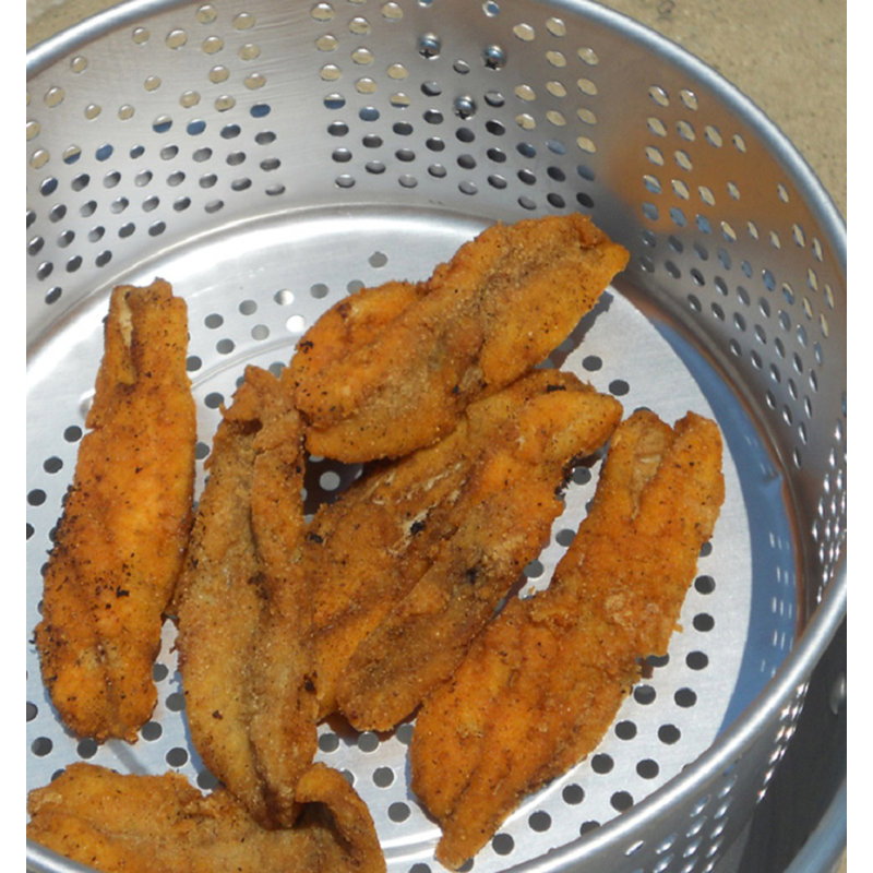Deep Fryer with Lid, Two Helper Handles and Basket
