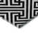 Premium Machine Washable Tweedy Black Rug