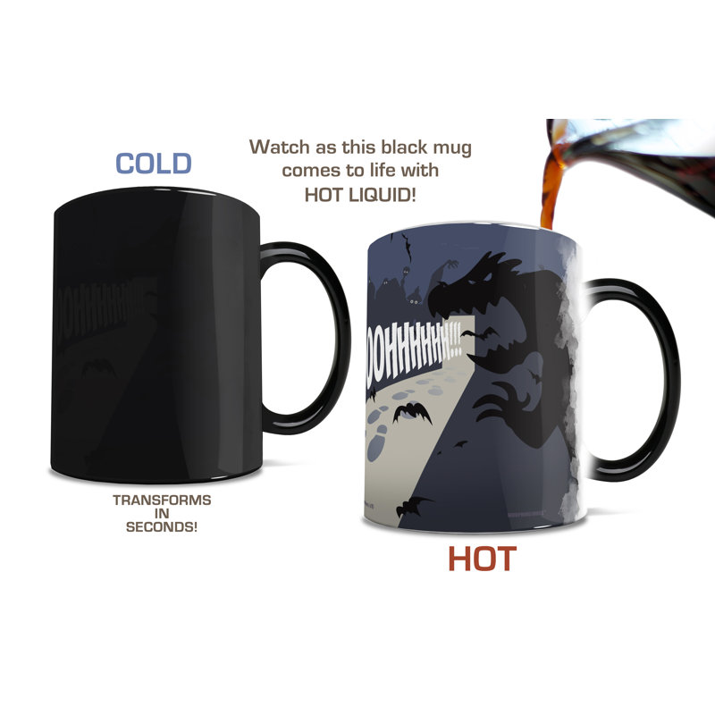 Scooby Doo Chibi Cartoon Detective Heat Sensitive Morphing Mugs Heat-Changing Drinkware - 11oz