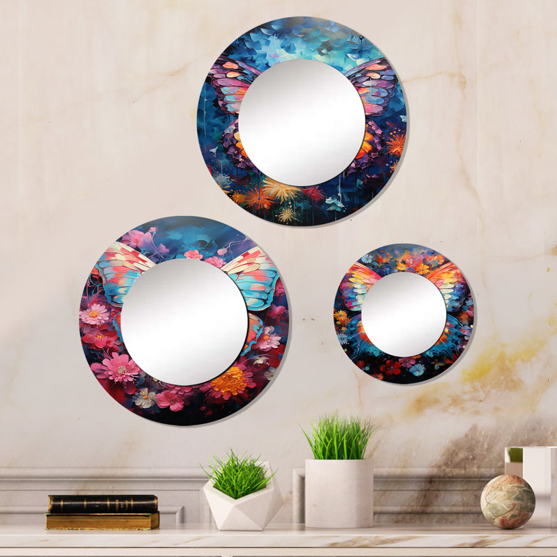 Remsen Metal Round Mirror