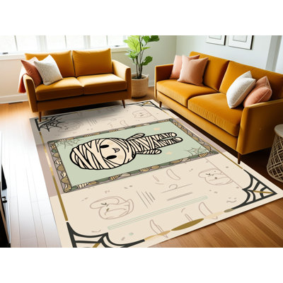 Tapis lavable pour les fêtes d'Halloween One Allium Way®