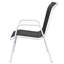 Grant Stackable Outdoor Patio Dining Side Chair with Cushion