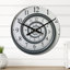Modern Wall Clock, Spiral Analog Decorative Clock - Time Spiral