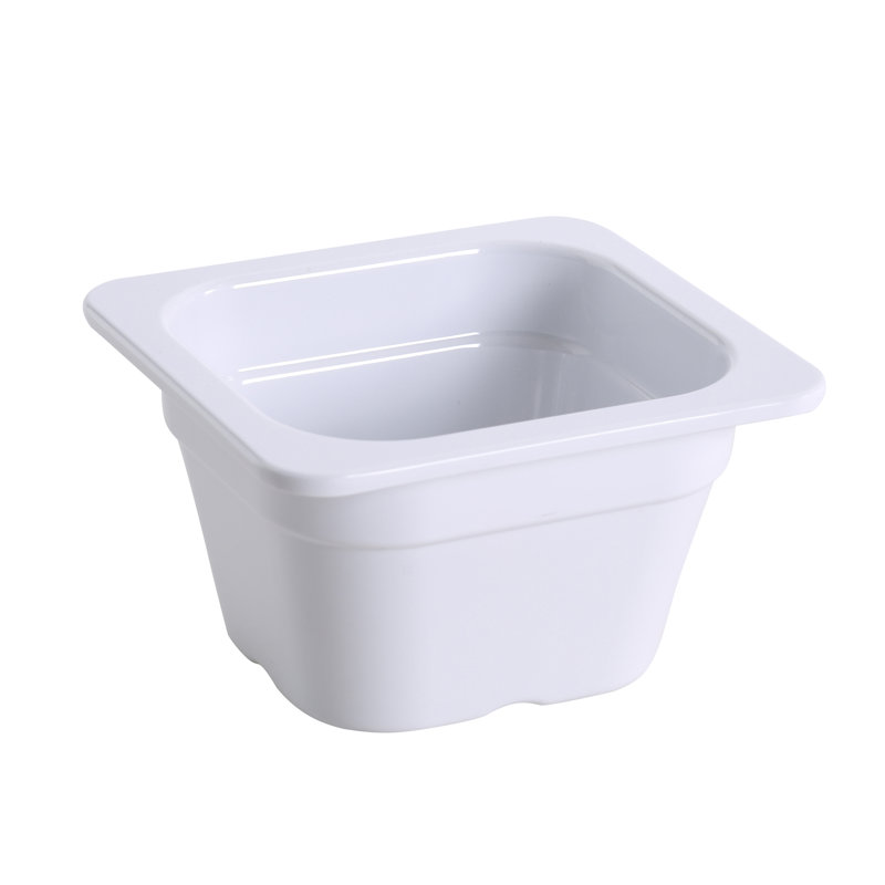 Plat de service et plateau en mélamine GN Pan YancoMelamine, Blanc