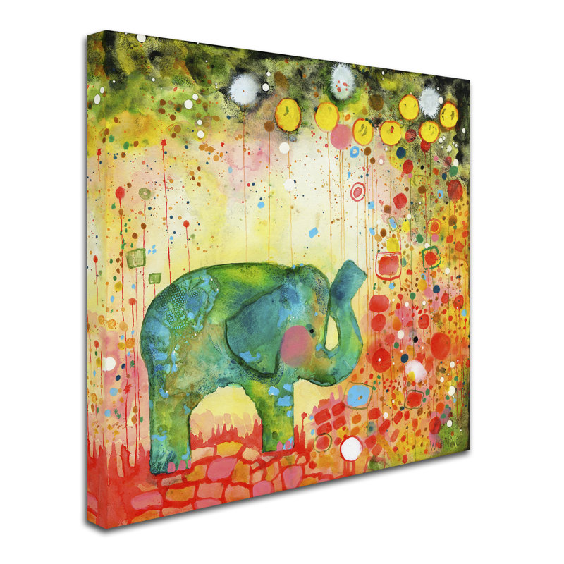 Art sur toile «Burk Titan Garden Adventure», H 24 po x l 24 po x P 2 po